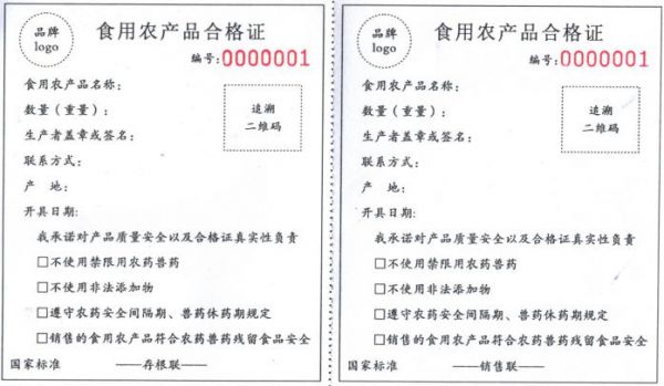 南溪区启动食用农产品合格证试点 初级农产品安全迈入新阶段